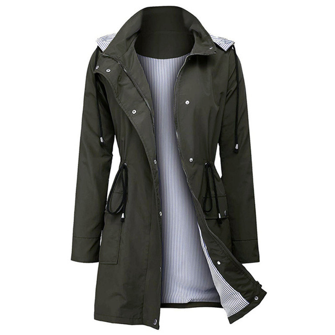 Debora l Damen-Windjacke mit Knopfleiste für den Herbst
