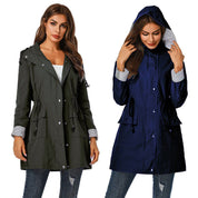Debora l Damen-Windjacke mit Knopfleiste für den Herbst