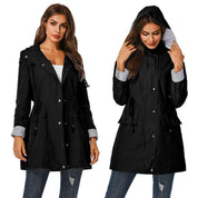 Debora l Damen-Windjacke mit Knopfleiste für den Herbst