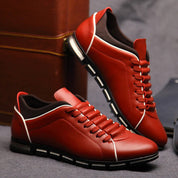Elvio l Turnschuhe aus leder