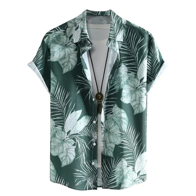 Monnie | Sommerliches Hemd mit Blumenmuster für Männer