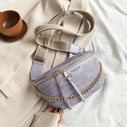 Allina Fashion l Petite Stylische Crossbody-Tasche mit Ketten-Design