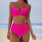 Modischer Bikini mit hoher Taille | Dorscha