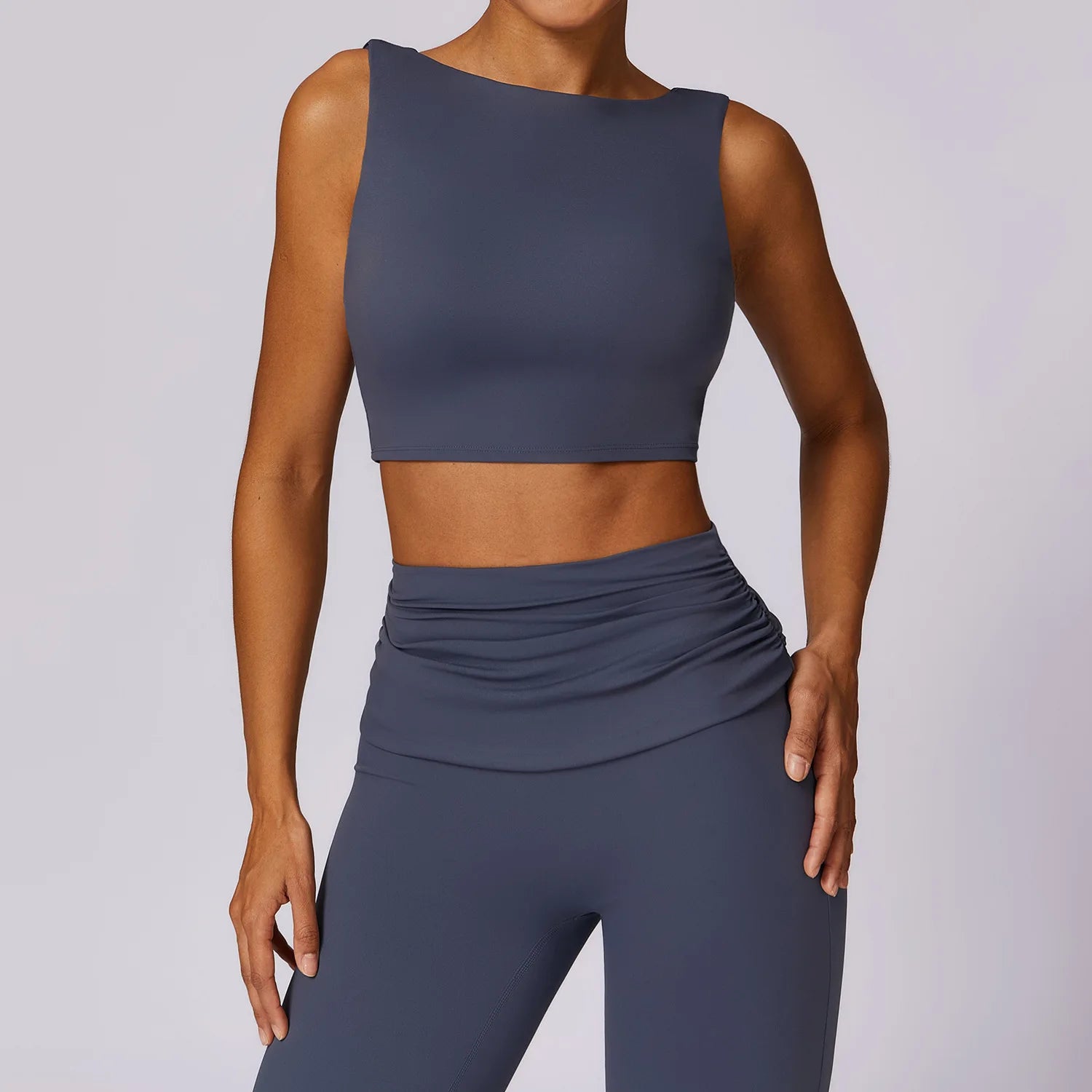 Sport-BH mit starkem Halt für Damen zum Laufen, Yoga und Fitness l Seraina