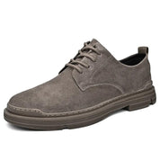 Jagger l Wildleder-Derby-Schuhe mit gestapelter Sohle