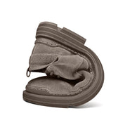 Jagger l Wildleder-Derby-Schuhe mit gestapelter Sohle