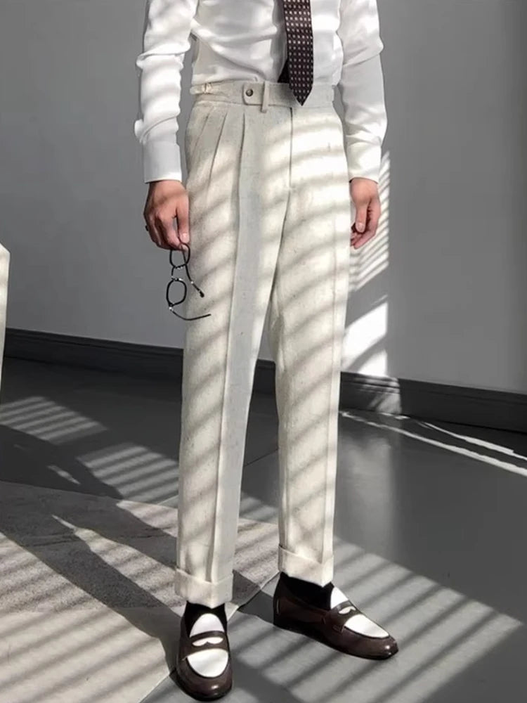 Altes Geld Mode Klassische Bundfaltenhose | Prewitt