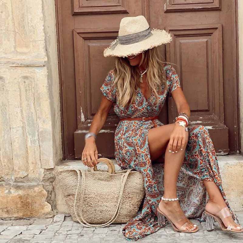 Olga | Elegantes Boho-Chic-Kleid