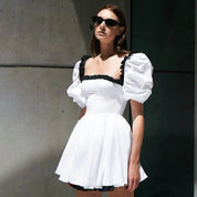 Belinda | Minikleid mit Puffärmeln
