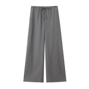 Frühling Leinen Frauen Set [ Kimono Top + Weite Hose ] | Maraline