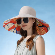 Luxuriöser Eimerhut mit breiter Krempe für Sommer und Frühling | Dabney