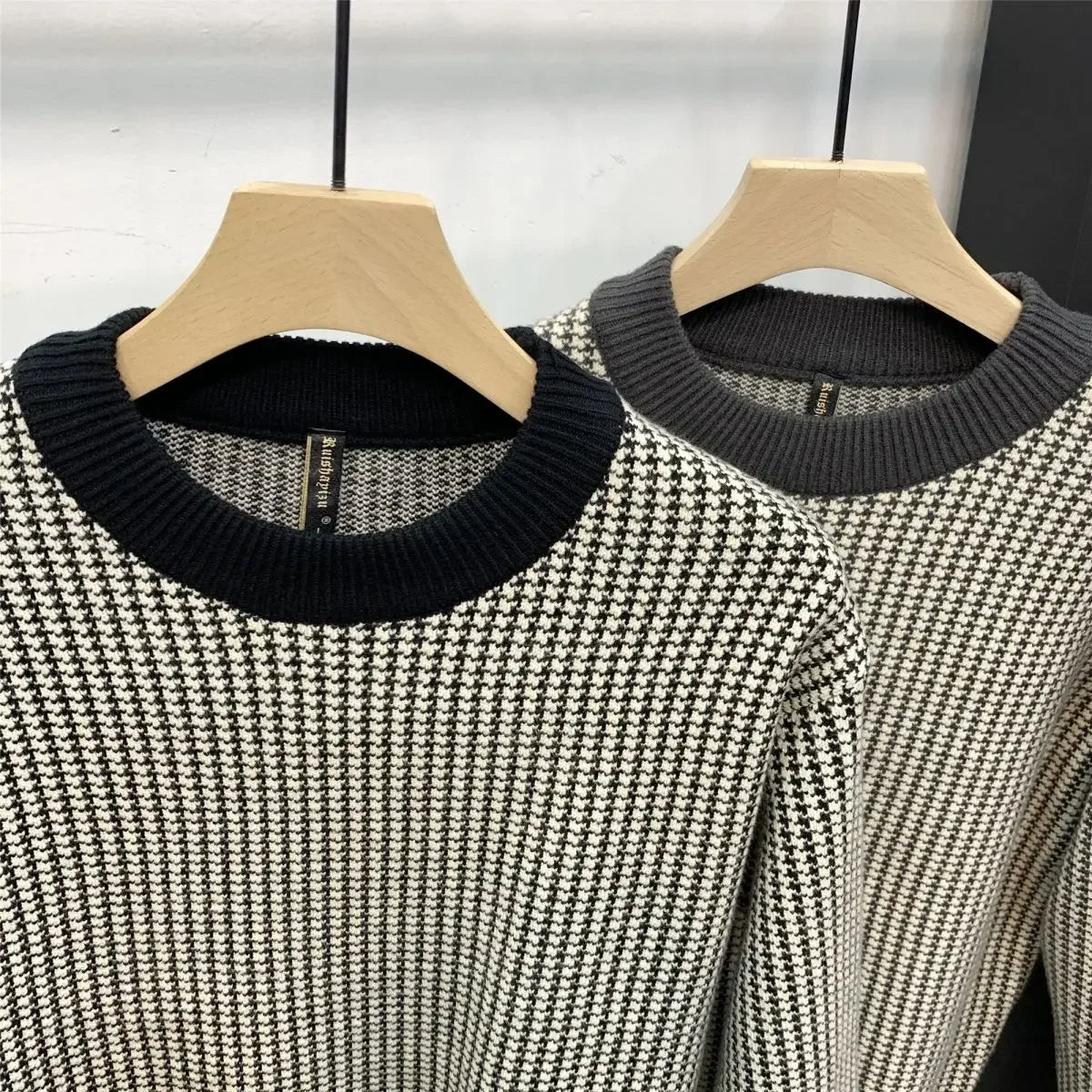 Landon | Stylischer karierter Herrenpullover