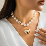 Klobige Perlenkette für Damen | Jaquitha