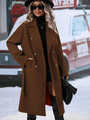 Zweireihiger Trenchcoat für Stil und Eleganz zu jeder Jahreszeit | Ryena