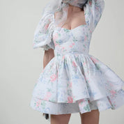 Issa l Pastellfarbenes Kleid mit Blumenmuster