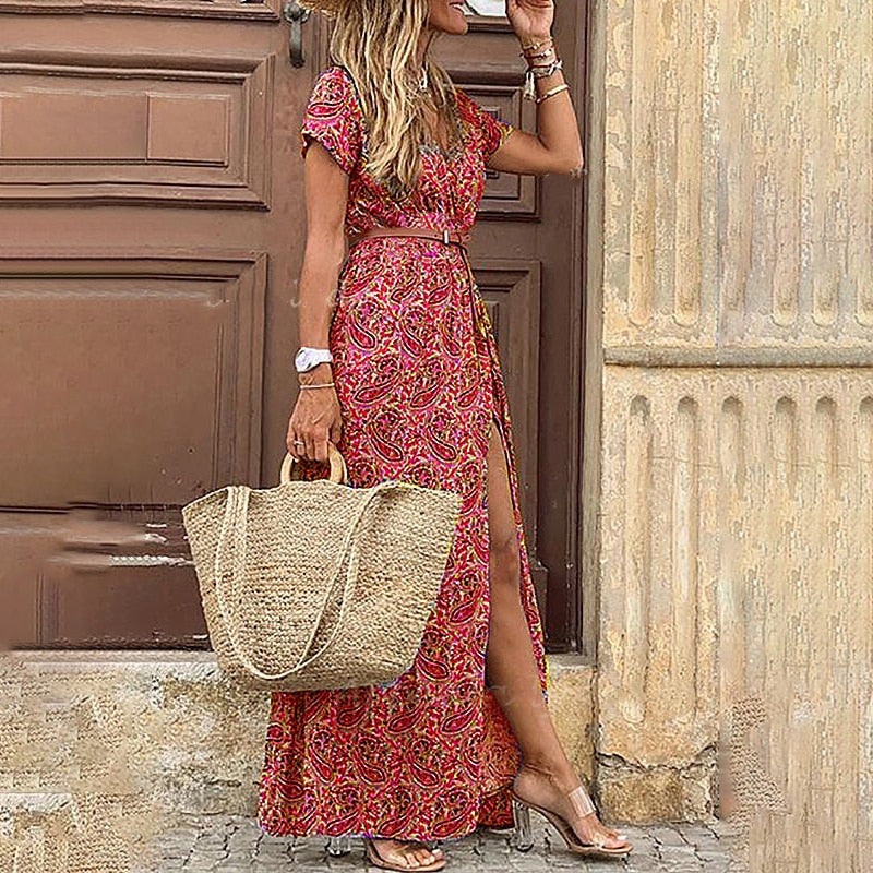 Olga | Elegantes Boho-Chic-Kleid