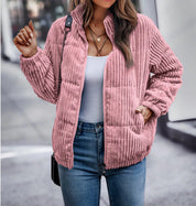 Winter-Cordjacke für Damen | Jimenza