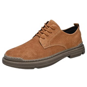 Jagger l Wildleder-Derby-Schuhe mit gestapelter Sohle
