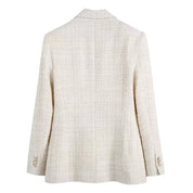 Blair | Eleganter Tweed Blazer Mantel für Damen - Herbst und Wintermode