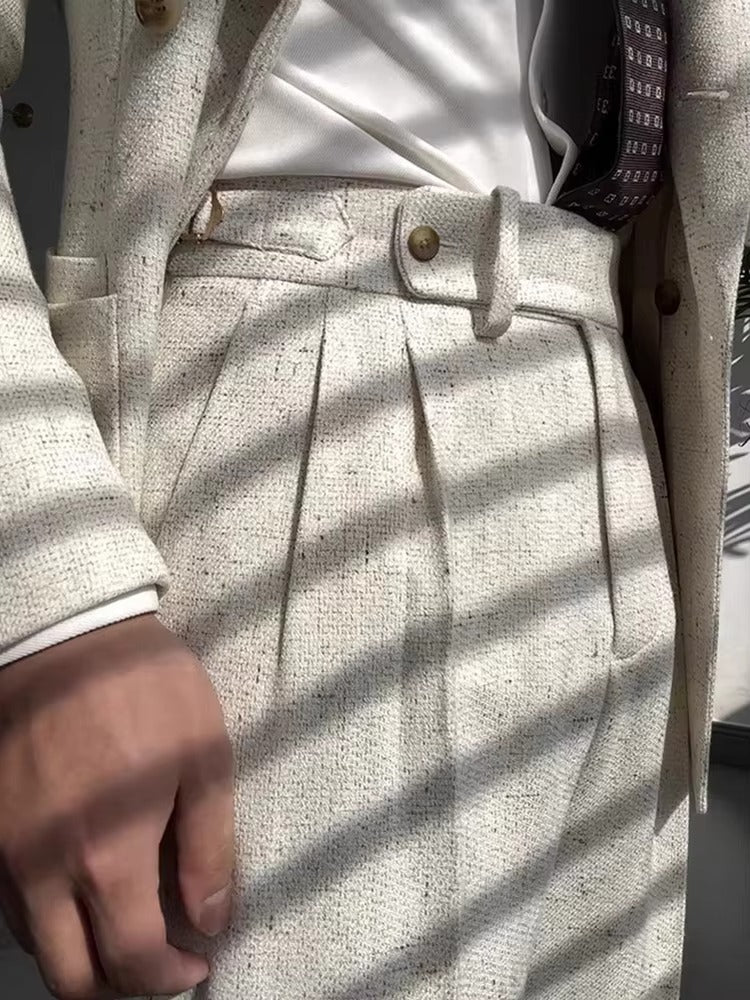 Altes Geld Mode Klassische Bundfaltenhose | Prewitt