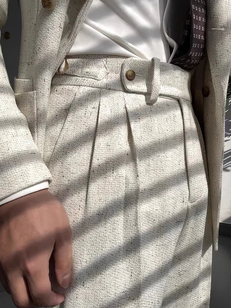 Altes Geld Mode Klassische Bundfaltenhose | Prewitt