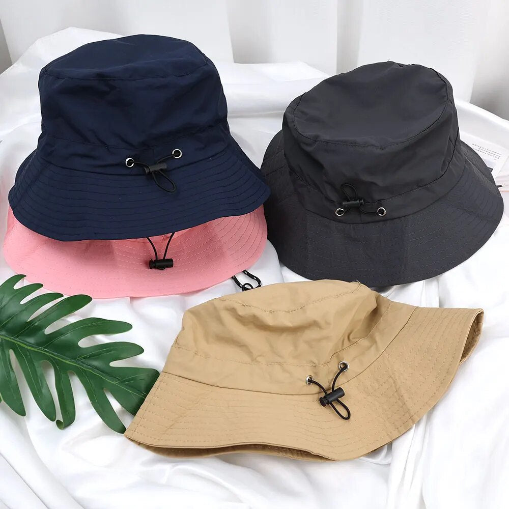 Safari Islander l Faltbarer Fischer-Outdoor-Frühlings-Eimerhut für Männer und Frauen