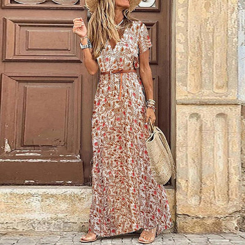 Olga | Elegantes Boho-Chic-Kleid