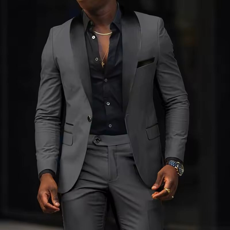 Schlank Fit Anzugjacke und Hose für Herren im Set | Ziggy