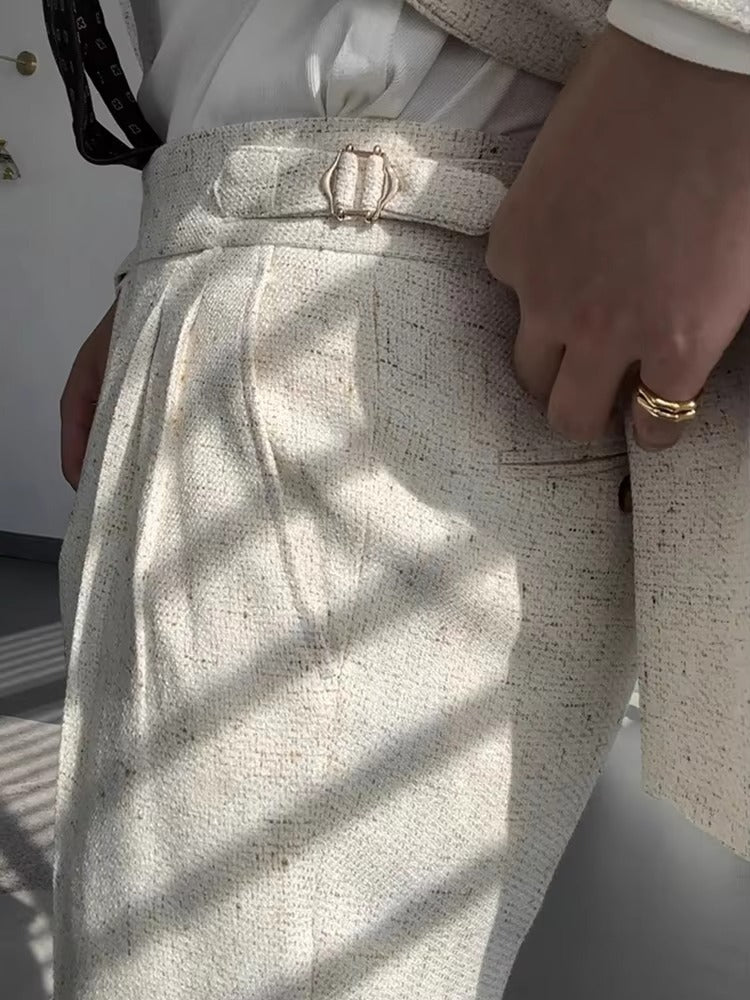 Altes Geld Mode Klassische Bundfaltenhose | Prewitt