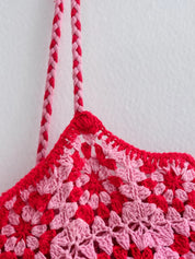 Ursa l Boho-Netz-Korsettkleid mit Blumenmuster