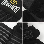 Belüftete Trainingshandschuhe fürs Fitnessstudio mit Handgelenkbandage | Clayburn Pro Strength