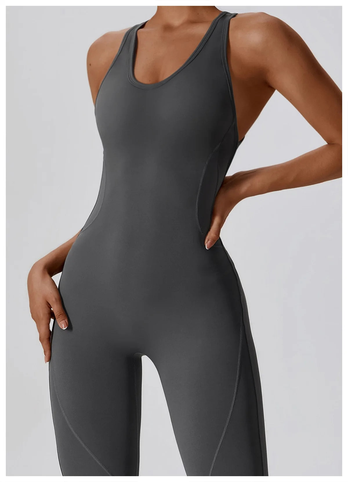 Lorezza l Dehnbarer Yoga-Workout-Fitness-Overall