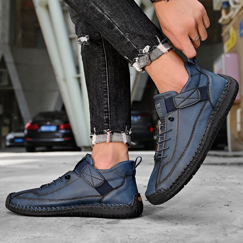 Corso l Leichte Handgenähte Herrenschuhe aus weichem Leder