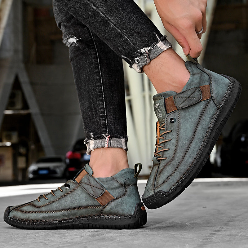 Corso l Leichte Handgenähte Herrenschuhe aus weichem Leder