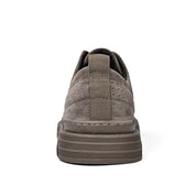 Jagger l Wildleder-Derby-Schuhe mit gestapelter Sohle