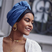 Stilvolles Vintage Turban-Schal-Stirnband | Allysanne
