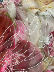 Modisches Maxi-Sommerkleid mit V-Ausschnitt l Nouvel