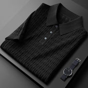 Gideon | Gestricktes klassisches Herren-Poloshirt