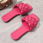 Georgia l Weich gewebte Offener Zeh-Outdoor-Sommer-Strand-Badeslipper für Damen