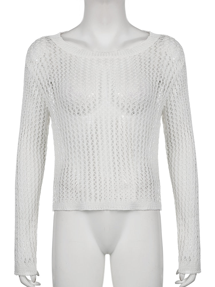 Abriana | Offener Strickpullover für Damen