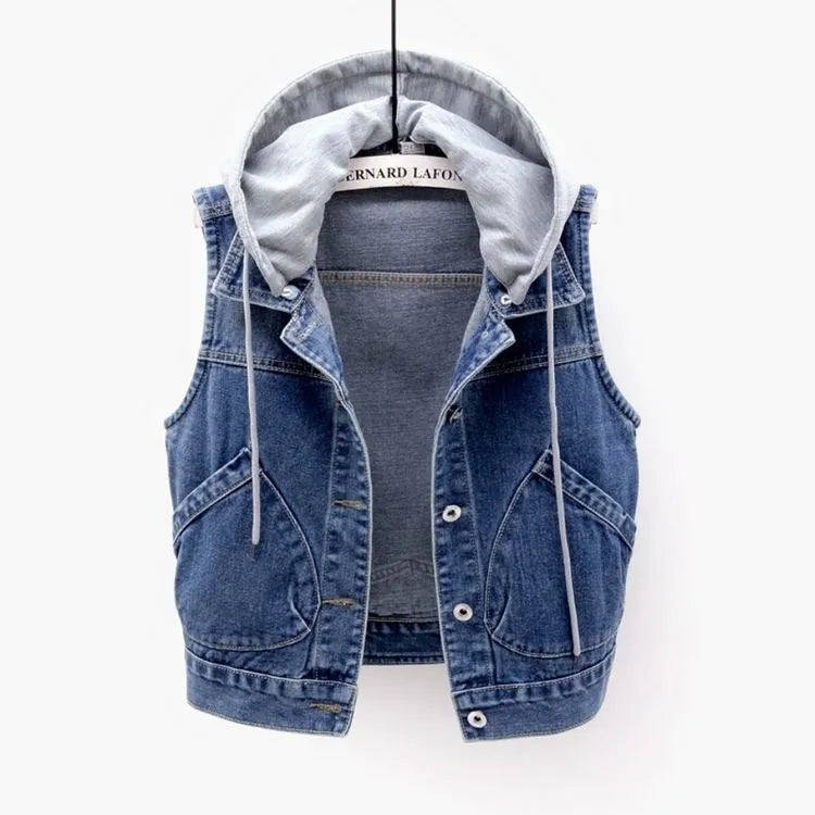 Lavi | Jeansweste mit Kapuze | Frühlings- und Sommerfavorit