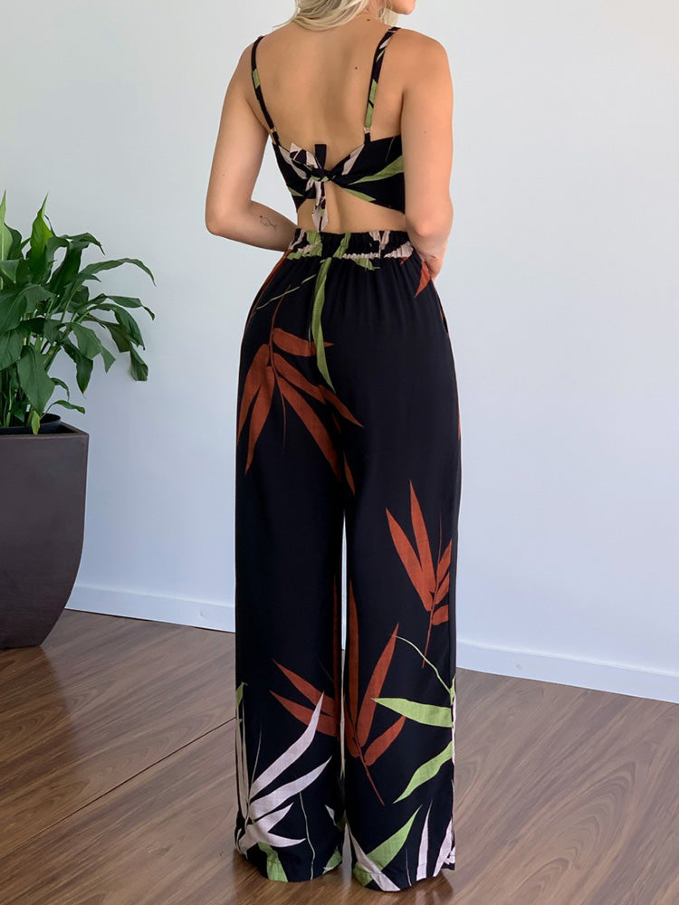 Primavera l Zweiteiliges passendes Damen-Set [Oberteil + Hose]