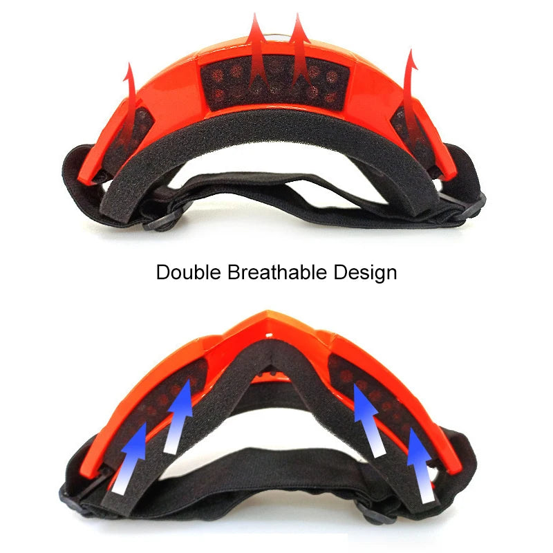 Winddichte Ski- und Snowboardbrille, Winterbrille mit Anti-Fog und UV-Schutz | SunProtect