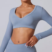 Langärmliges Sportshirt für Damen l Morgie