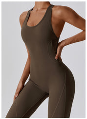 Lorezza l Dehnbarer Yoga-Workout-Fitness-Overall