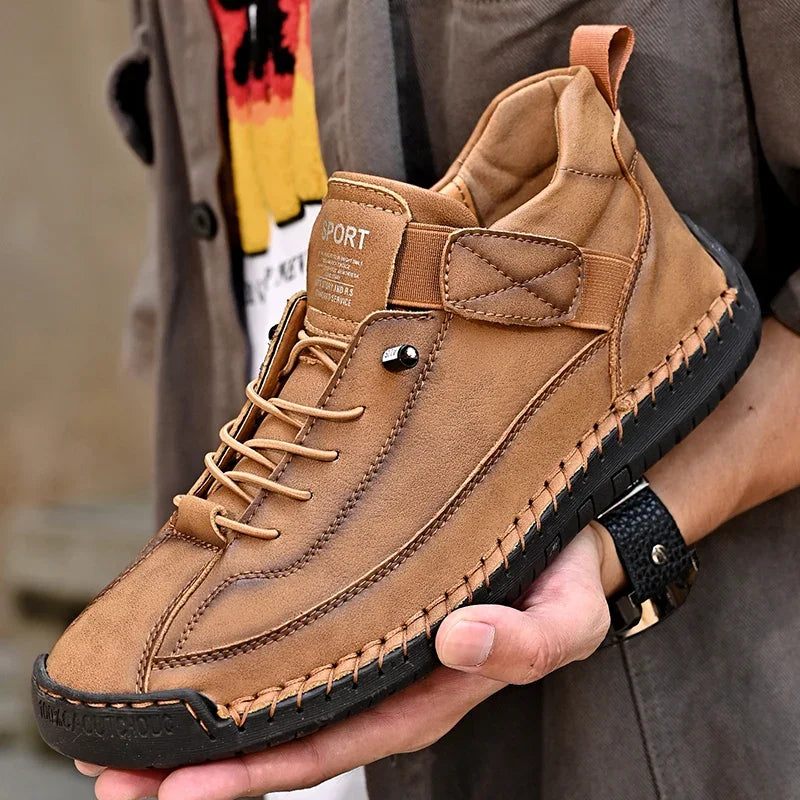 Corso l Leichte Handgenähte Herrenschuhe aus weichem Leder