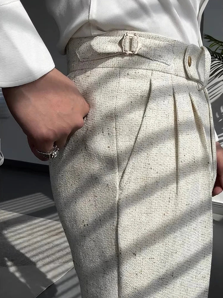 Altes Geld Mode Klassische Bundfaltenhose | Prewitt