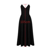Bellefleur l Trägerloses Burgunder-Midikleid für Damen