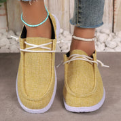 Flache Loafer zum Schnüren für Damen l Cher
