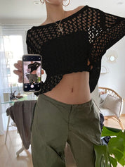 Abriana | Offener Strickpullover für Damen